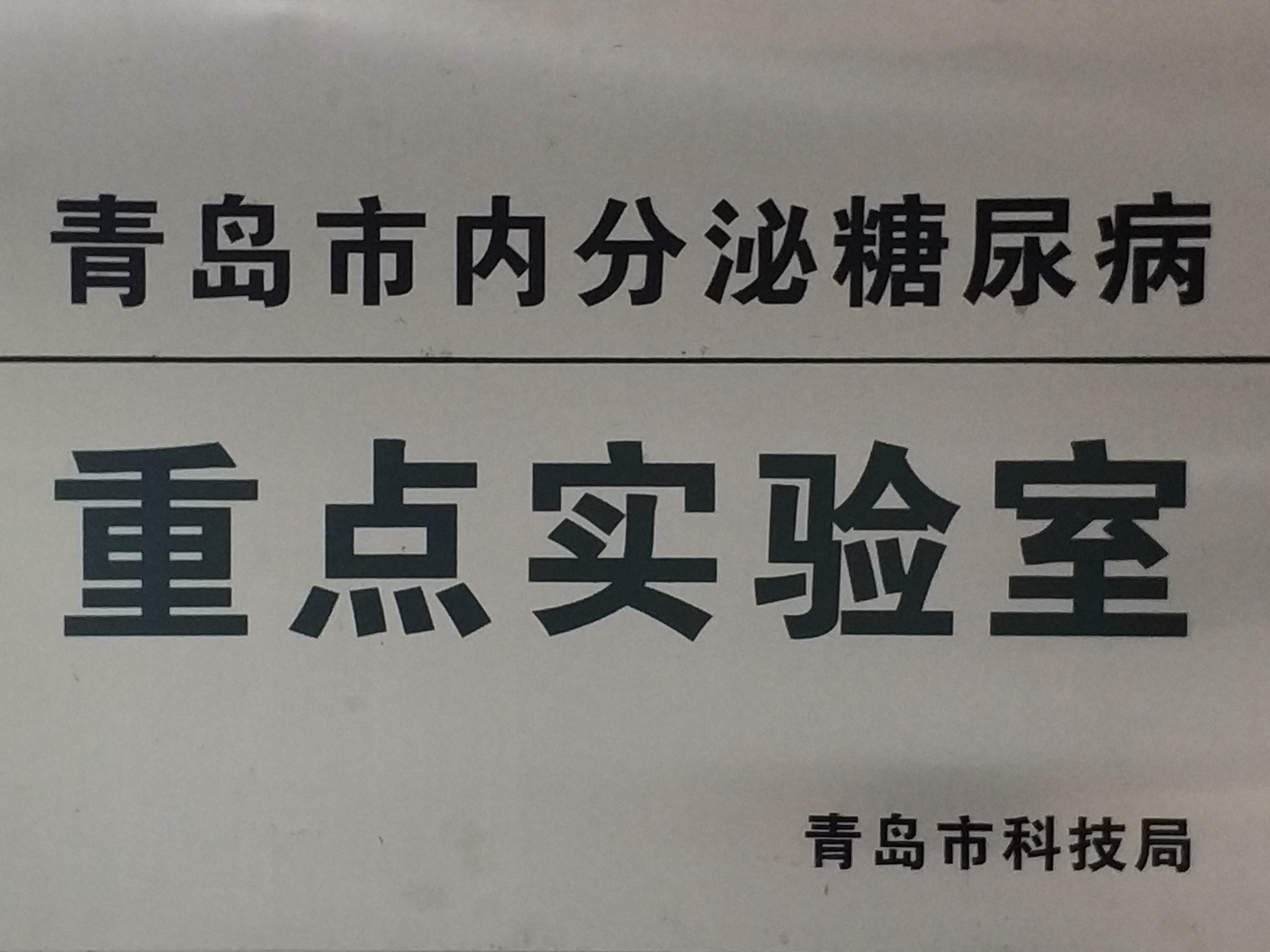 青岛市内分泌糖尿病重点实验室